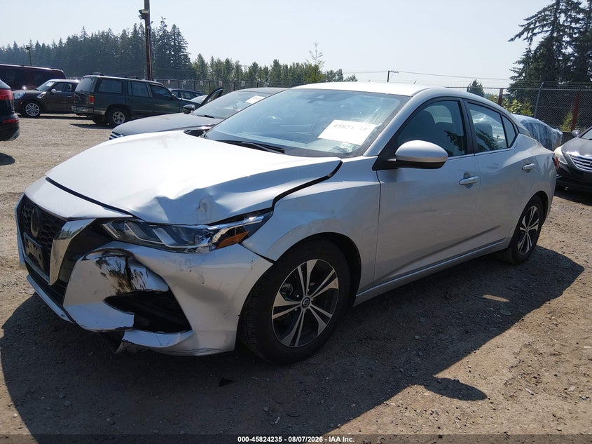 2023 Nissan Sentra VIN 3N1AB8CV8PY314129 IAAI salvage auction — FRONT END, Enterprise Vehicles Clear Only (Washington), sold $9,950 on 2026-08-19 (photo 2)