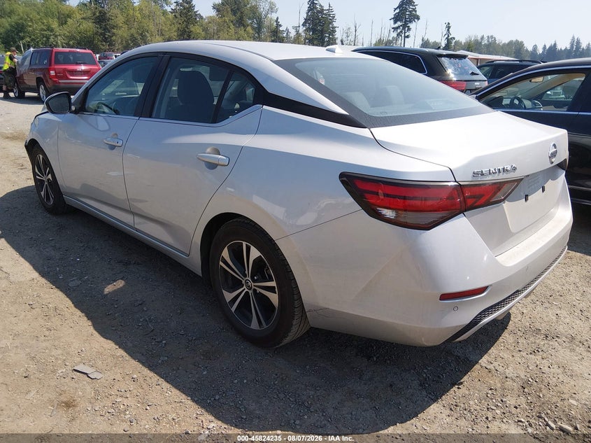 2023 Nissan Sentra VIN 3N1AB8CV8PY314129 IAAI salvage auction — FRONT END, Enterprise Vehicles Clear Only (Washington), sold $9,950 on 2026-08-19 (photo 3)