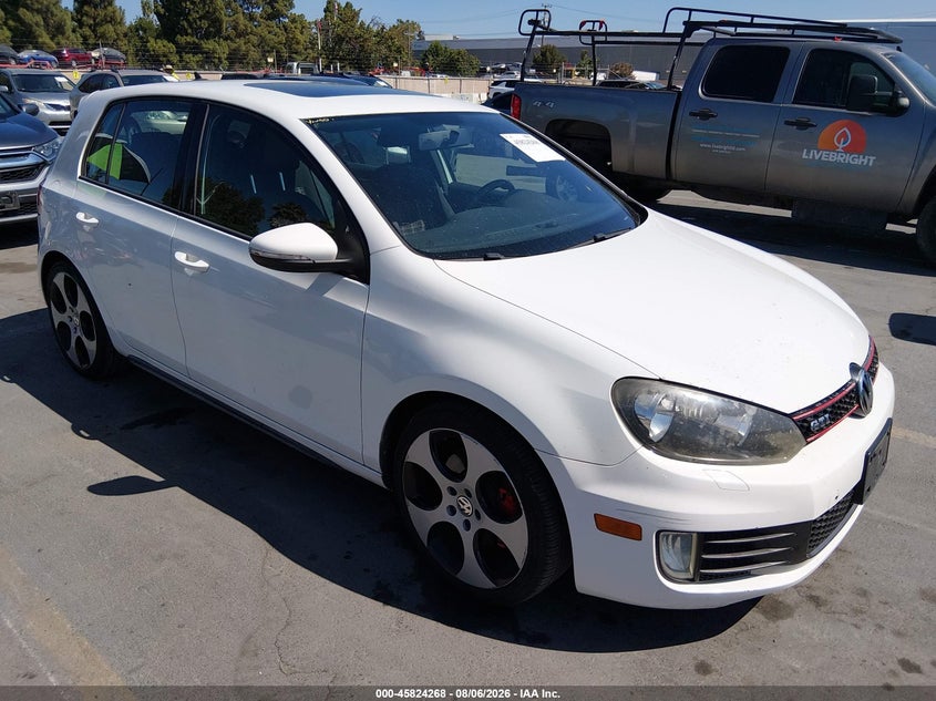2011 Volkswagen Gti VIN WVWHD7AJ3BW128305 IAAI salvage auction — NORMAL WEAR, Clear - Dealer Only (California), sold $2,650 on 2026-08-17 (photo 1)