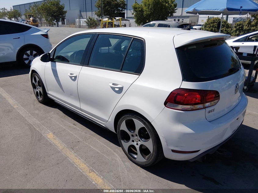2011 Volkswagen Gti VIN WVWHD7AJ3BW128305 IAAI salvage auction — NORMAL WEAR, Clear - Dealer Only (California), sold $2,650 on 2026-08-17 (photo 3)