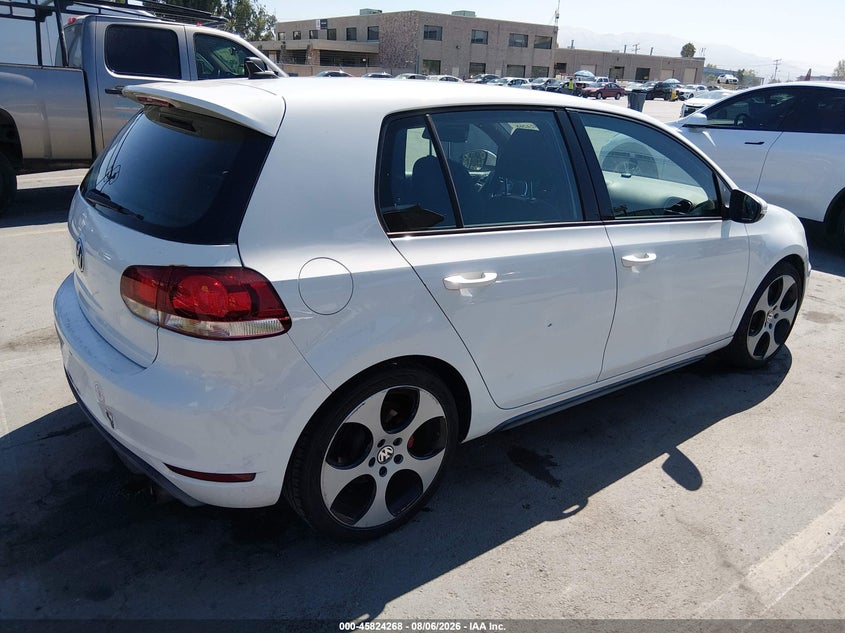 2011 Volkswagen Gti VIN WVWHD7AJ3BW128305 IAAI salvage auction — NORMAL WEAR, Clear - Dealer Only (California), sold $2,650 on 2026-08-17 (photo 4)