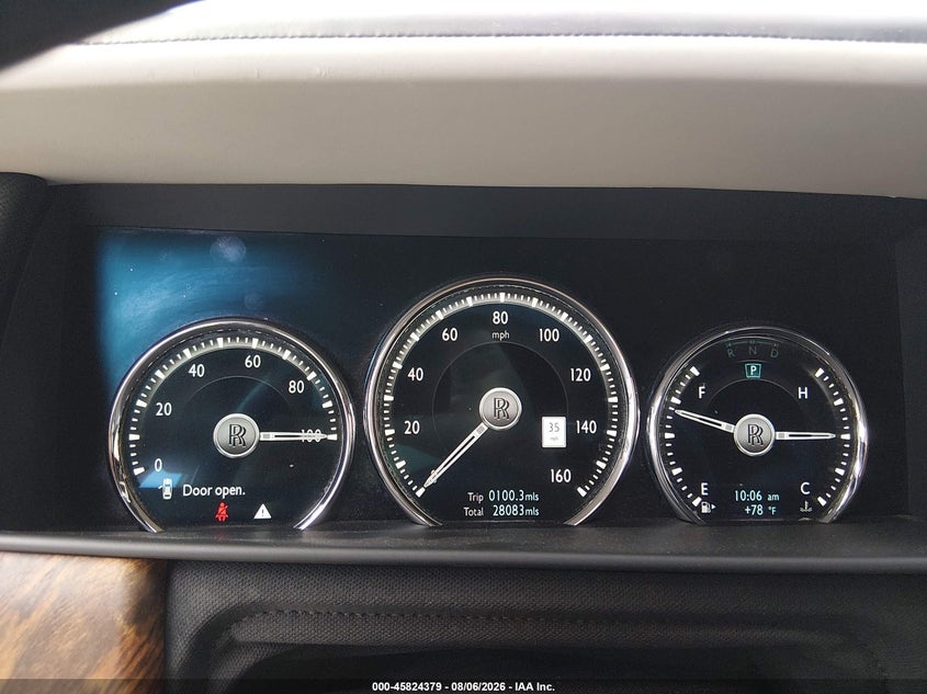 2019 Rolls-royce Cullinan VIN SLA689X50KU114060 IAAI salvage auction — NORMAL WEAR, Clear (California), sold $10,100 on 2026-09-28 (photo 7)