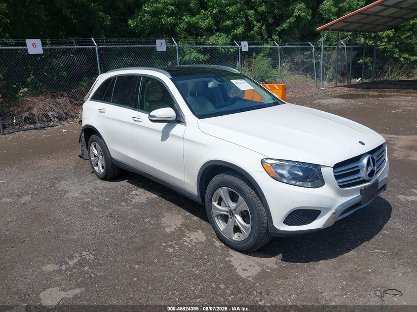 2018 Mercedes-benz Glc VIN WDC0G4KB7JV028166 — IAAI salvage auction photo