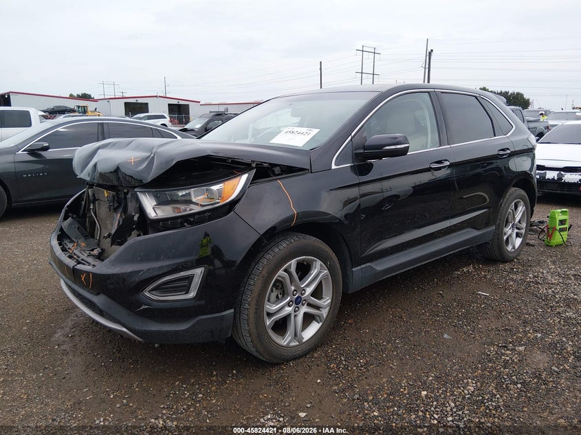 2017 Ford Edge VIN 2FMPK3K9XHBB52637 IAAI salvage auction — FRONT END, Salvage Title, sold $2,350 on 2026-08-23 (photo 2)