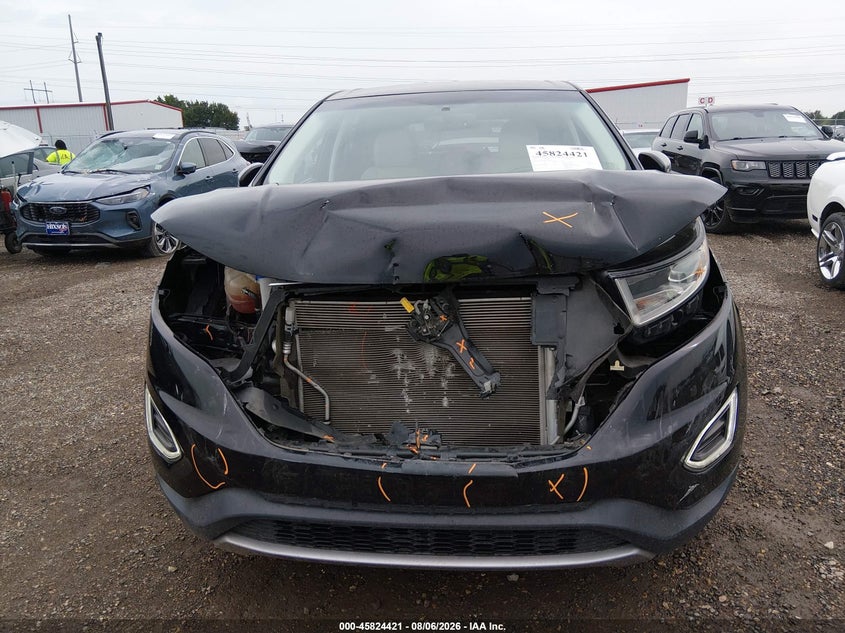 2017 Ford Edge VIN 2FMPK3K9XHBB52637 IAAI salvage auction — FRONT END, Salvage Title, sold $2,350 on 2026-08-23 (photo 6)