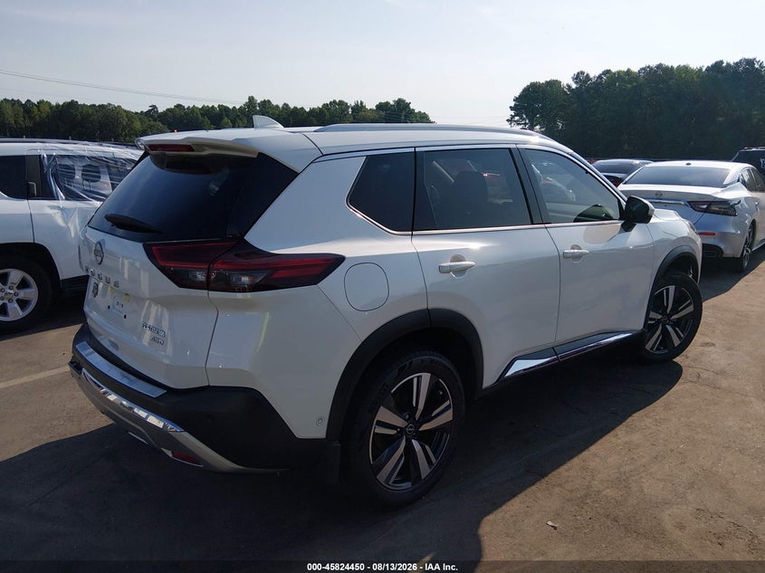 2022 Nissan Rogue VIN JN8BT3DD0NW273933 IAAI salvage auction — REAR END, Salvage (North Carolina), sold $9,700 on 2026-08-23 (photo 4)