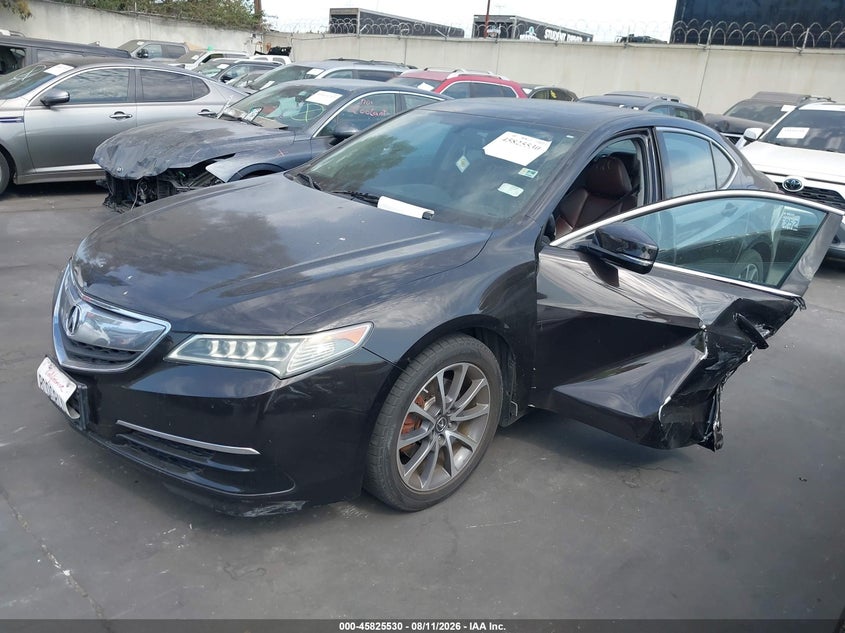 2015 Acura Tlx VIN 19UUB2F30FA009746 IAAI salvage auction — SIDE, Wait Title, sold $2,750 on 2026-09-07 (photo 2)
