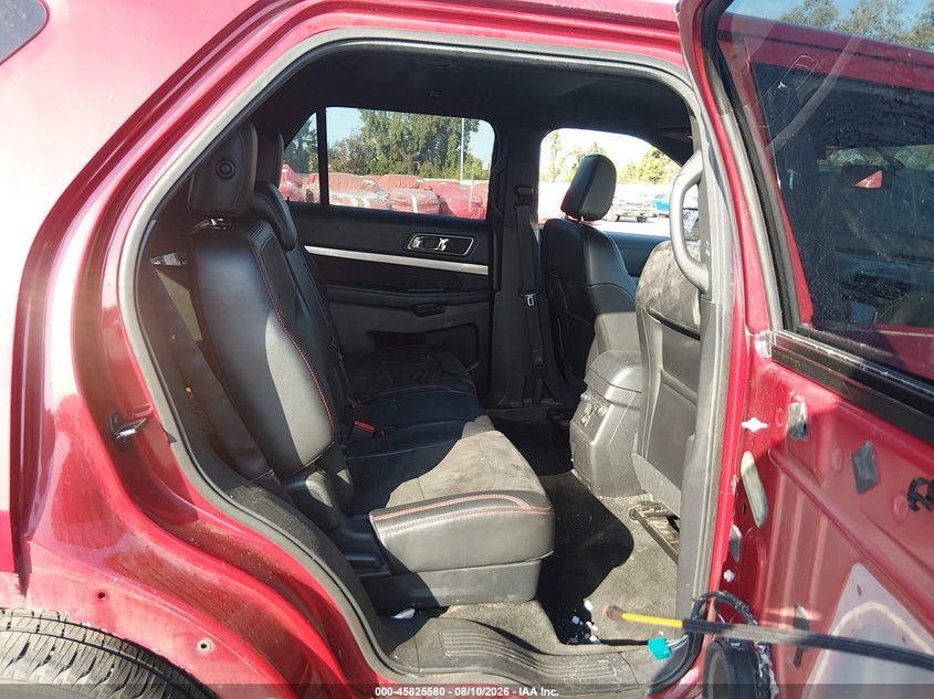 2018 Ford Explorer VIN 1FM5K7D82JGA25687 IAAI salvage auction — RIGHT FRONT, Salvage (California), sold $3,650 on 2026-08-24 (photo 8)