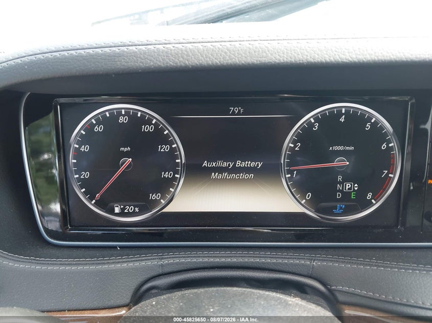 2014 Mercedes-benz S-klasse VIN WDDUG8FB4EA061248 IAAI salvage auction — FRONT & REAR, Clear (Georgia), sold $3,575 on 2026-08-11 (photo 7)