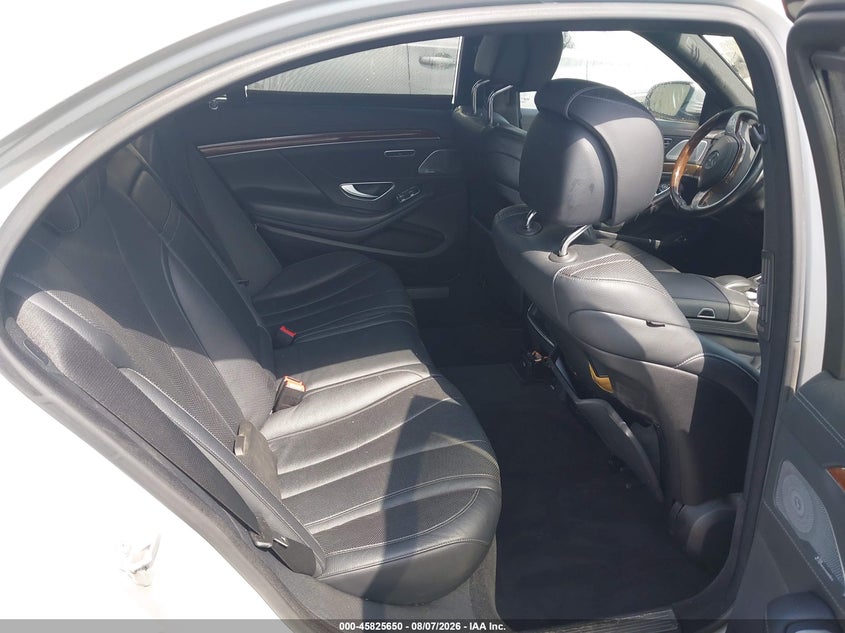 2014 Mercedes-benz S-klasse VIN WDDUG8FB4EA061248 IAAI salvage auction — FRONT & REAR, Clear (Georgia), sold $3,575 on 2026-08-11 (photo 8)