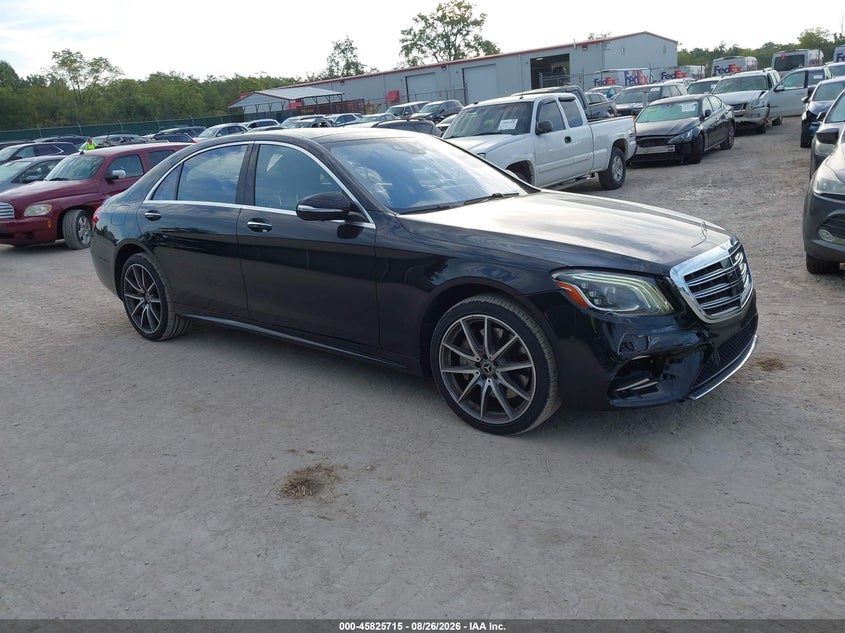 2018 Mercedes-benz S-klasse VIN WDDUG6EBXJA351851 — IAAI salvage auction photo