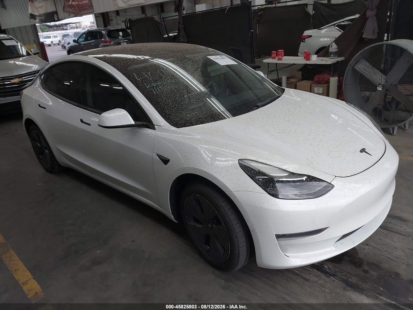 2022 Tesla Model 3 VIN 5YJ3E1EB3NF212270 — IAAI salvage auction photo