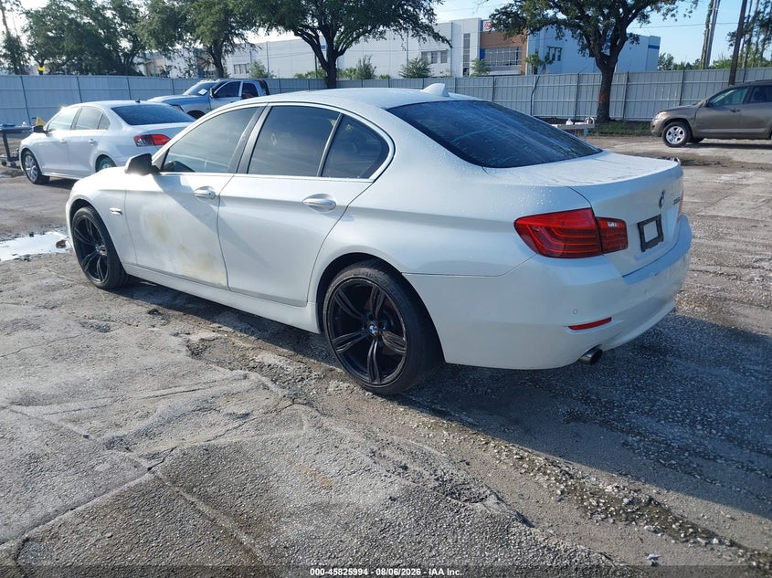 2015 BMW 5er VIN WBA5B1C52FD922376 IAAI salvage auction — MECHANICAL, Clear (Florida), sold $1,800 on 2026-08-19 (photo 3)