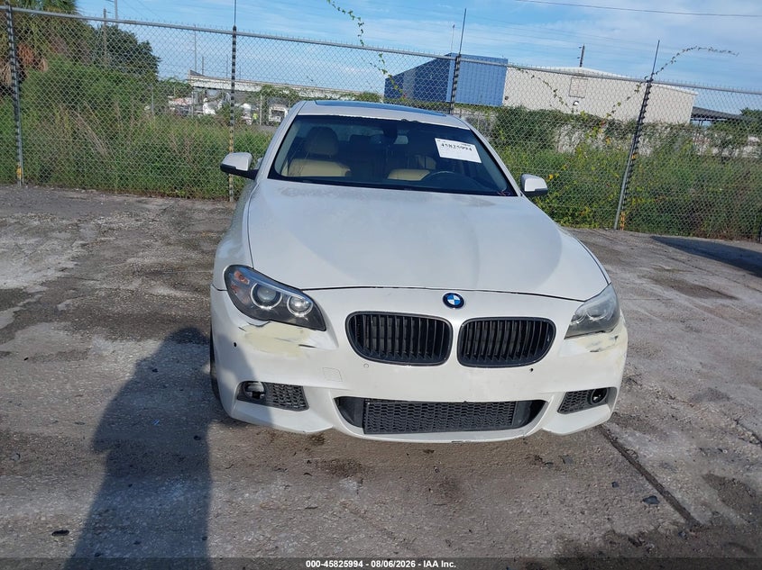 2015 BMW 5er VIN WBA5B1C52FD922376 IAAI salvage auction — MECHANICAL, Clear (Florida), sold $1,800 on 2026-08-19 (photo 6)