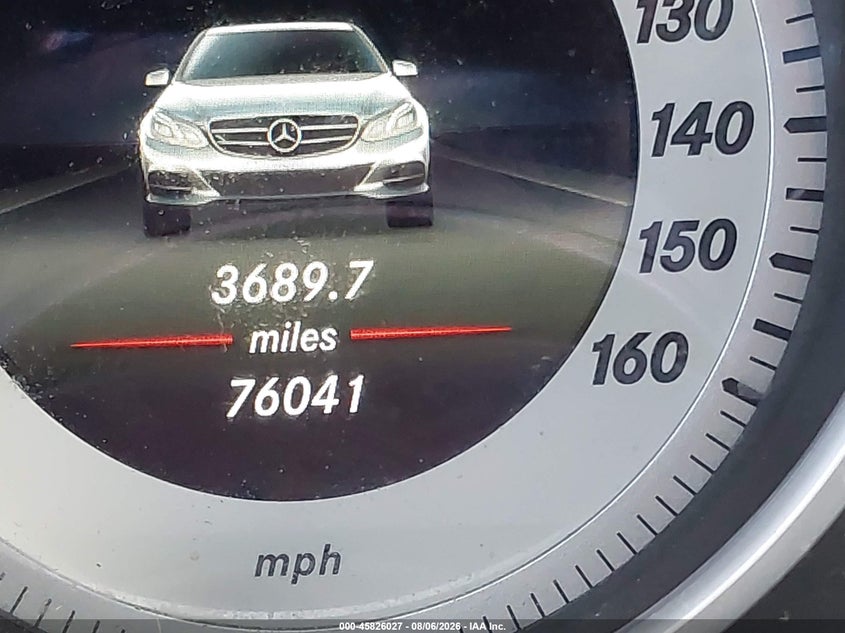 2016 Mercedes-benz E-klasse VIN WDDHF5KB7GB266441 IAAI salvage auction — REAR END, Clear (Florida), sold $3,850 on 2026-08-19 (photo 7)