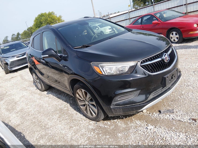 2017 Buick Encore VIN KL4CJASB0HB044508 IAAI salvage auction — NORMAL WEAR, Salvage Title, sold $2,000 on 2026-08-25 (photo 1)