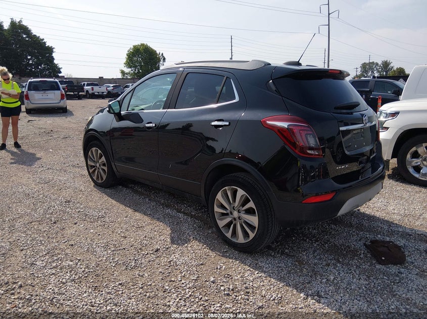 2017 Buick Encore VIN KL4CJASB0HB044508 IAAI salvage auction — NORMAL WEAR, Salvage Title, sold $2,000 on 2026-08-25 (photo 3)