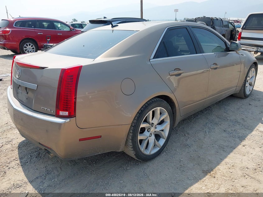 2008 Cadillac Cts VIN 1G6DT57V580151065 IAAI salvage auction — FRONT END, Clear (Montana), sold $200 on 2026-08-31 (photo 4)