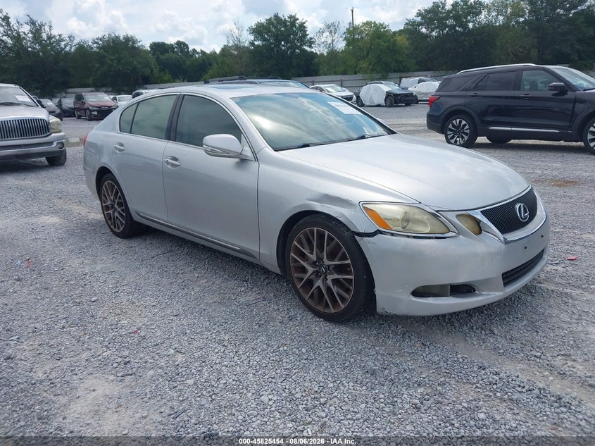 2008 Lexus Gs 350 VIN JTHBE96S080029239 IAAI salvage auction — NORMAL WEAR, Clear (Florida), sold $675 on 2026-08-29 (photo 1)