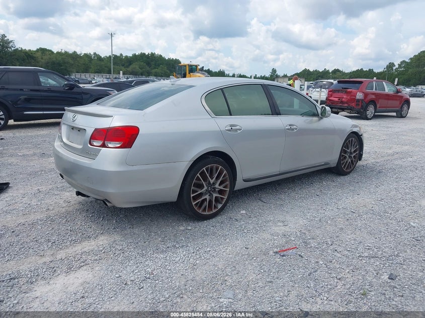 2008 Lexus Gs 350 VIN JTHBE96S080029239 IAAI salvage auction — NORMAL WEAR, Clear (Florida), sold $675 on 2026-08-29 (photo 4)