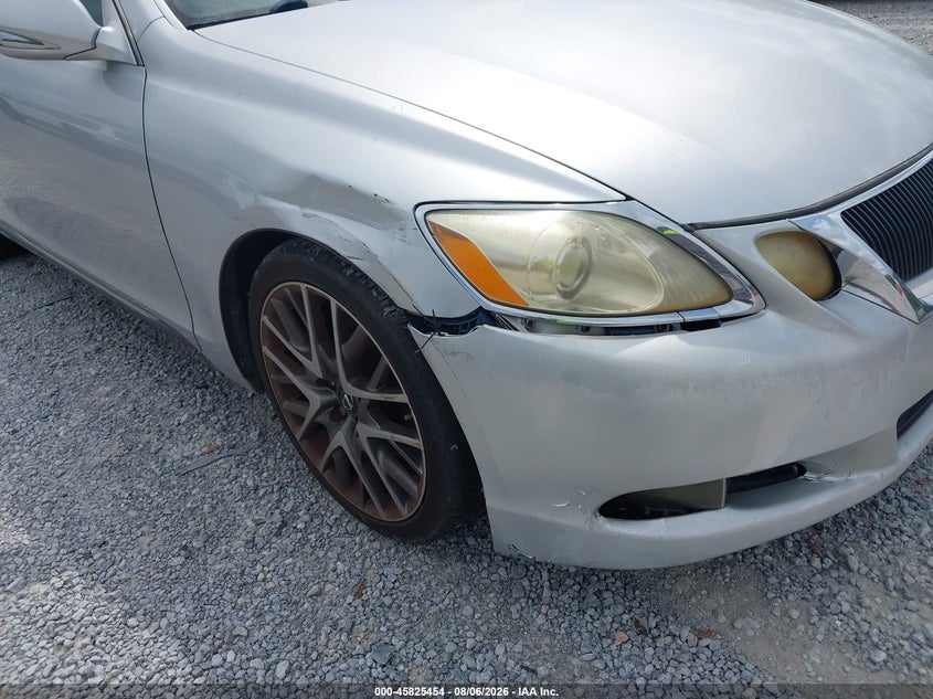 2008 Lexus Gs 350 VIN JTHBE96S080029239 IAAI salvage auction — NORMAL WEAR, Clear (Florida), sold $675 on 2026-08-29 (photo 6)