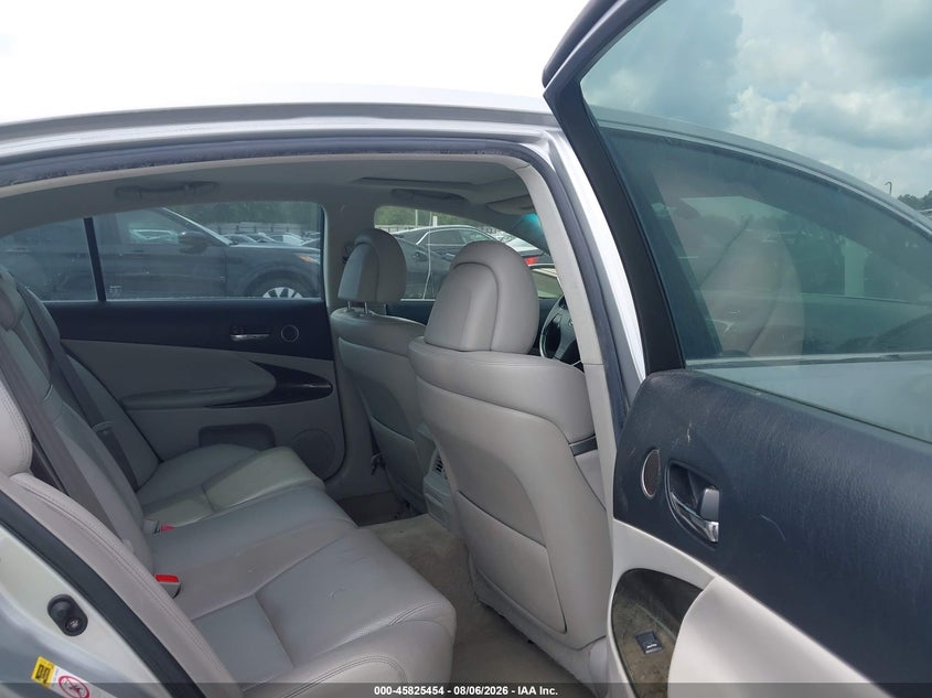 2008 Lexus Gs 350 VIN JTHBE96S080029239 IAAI salvage auction — NORMAL WEAR, Clear (Florida), sold $675 on 2026-08-29 (photo 8)
