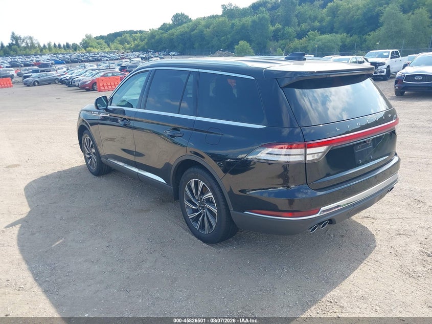 2026 Lincoln Aviator VIN 5LM5J0XC9TGL00157 IAAI salvage auction — WATER/FLOOD, Salvage (Illinois), sold $23,250 on 2026-09-21 (photo 3)
