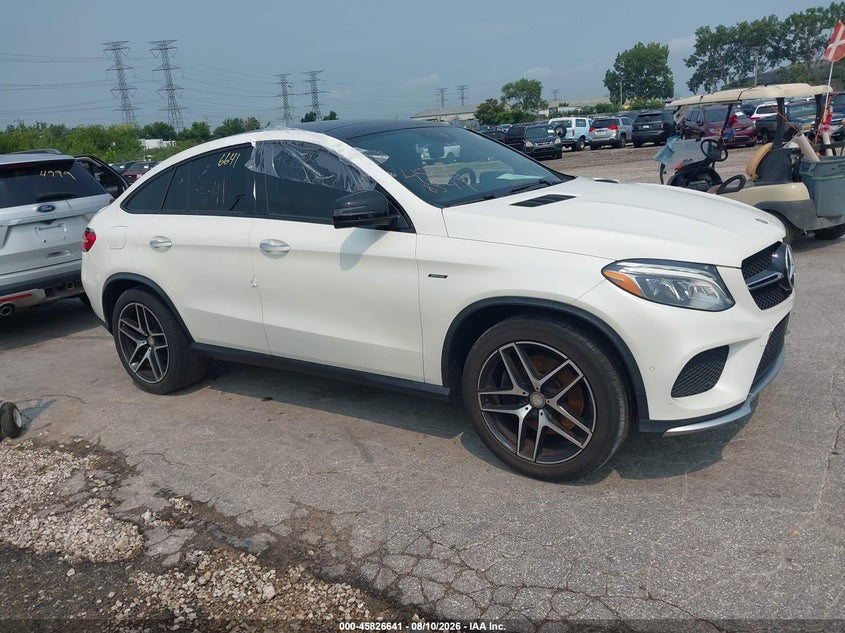 2016 Mercedes-benz Amg gle coupe VIN 4JGED6EB0GA022183 — IAAI salvage auction photo