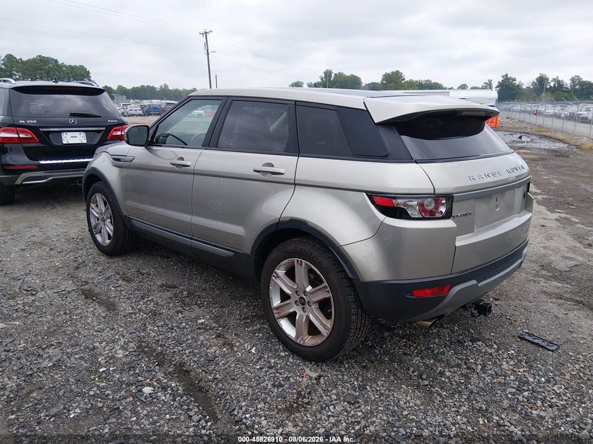 2013 Land rover Range rover evoque VIN SALVP2BG3DH841348 IAAI salvage auction — NORMAL WEAR, Clear (Virginia), sold $2,675 on 2026-08-19 (photo 3)