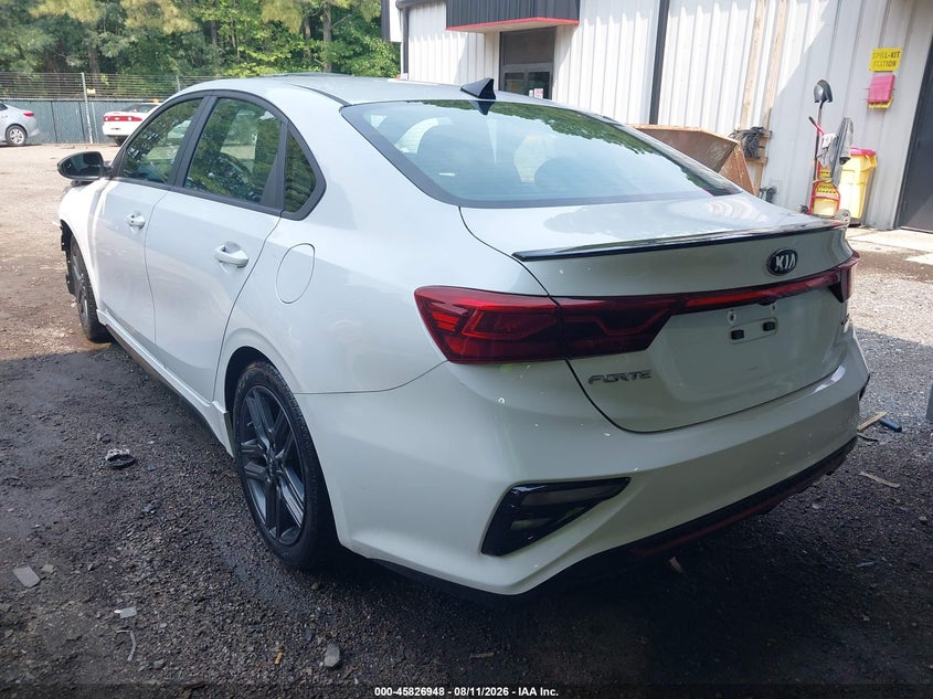 2021 Kia Forte VIN 3KPF34AD0ME420204 IAAI salvage auction — FRONT END, Salvage Title, sold $3,900 on 2026-08-21 (photo 3)