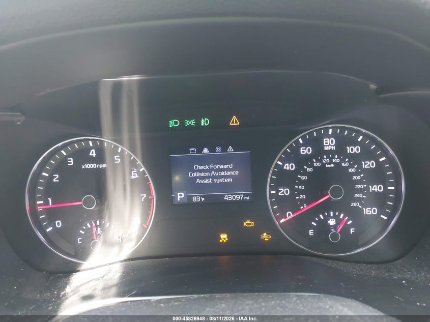 2021 Kia Forte VIN 3KPF34AD0ME420204 IAAI salvage auction — FRONT END, Salvage Title, sold $3,900 on 2026-08-21 (photo 7)