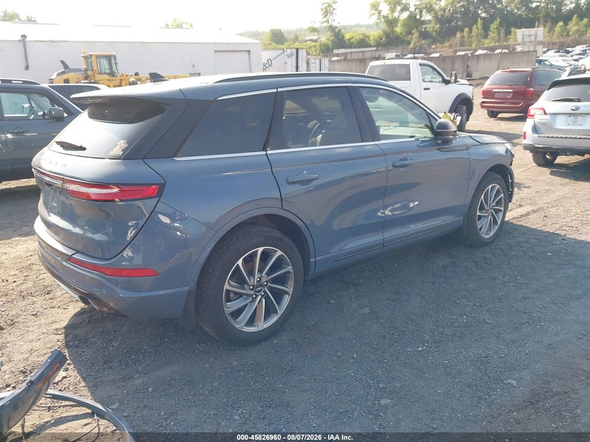 2025 Lincoln Corsair VIN 5LMTJ5DZ6SUL17527 IAAI salvage auction — FRONT END, Salvage Title, sold $15,200 on 2026-09-09 (photo 4)