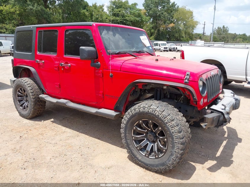 2017 Jeep Wrangler unlimited VIN 1C4BJWDG6HL502795 — IAAI salvage auction photo