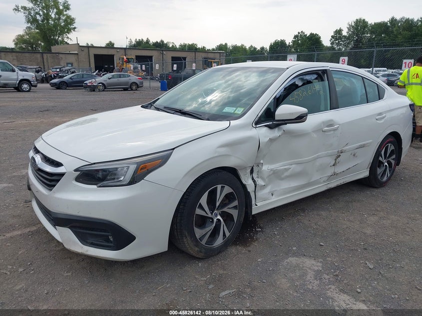 2020 Subaru LEGACY VIN 4S3BWAC68L3004314 IAAI salvage auction — LEFT SIDE, Mv-907A (New York), sold $3,050 on 2026-09-03 (photo 2)