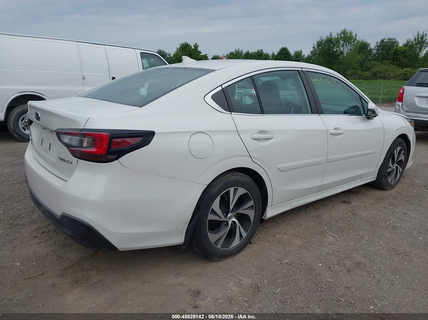 2020 Subaru LEGACY VIN 4S3BWAC68L3004314 IAAI salvage auction — LEFT SIDE, Mv-907A (New York), sold $3,050 on 2026-09-03 (photo 4)