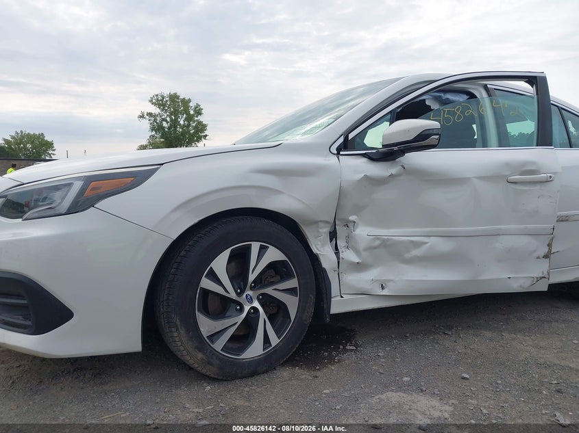 2020 Subaru LEGACY VIN 4S3BWAC68L3004314 IAAI salvage auction — LEFT SIDE, Mv-907A (New York), sold $3,050 on 2026-09-03 (photo 6)