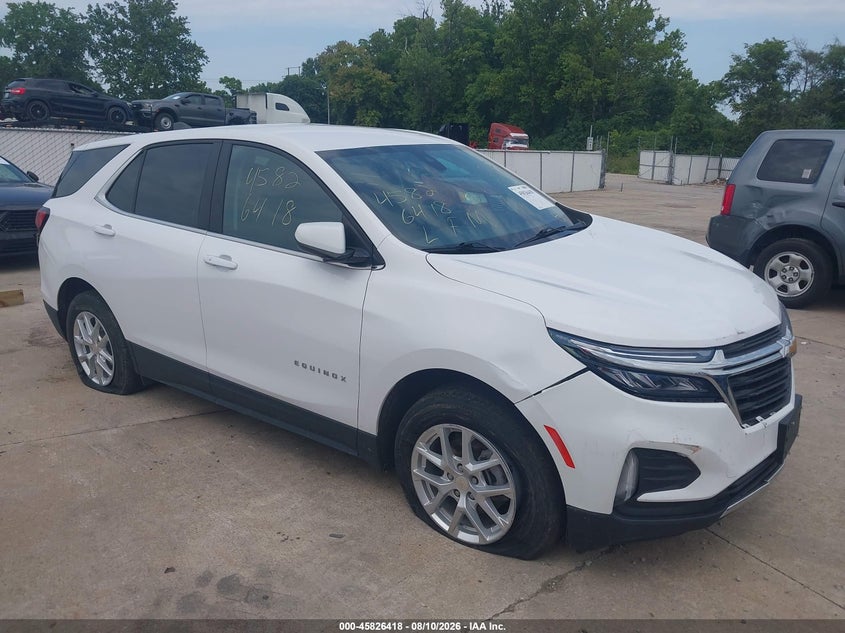 2022 Chevrolet Equinox VIN 3GNAXUEVXNL103052 — IAAI salvage auction photo