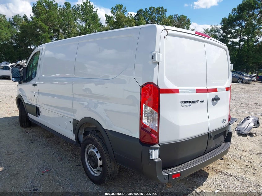 2026 Ford Transit 150 VIN 1FTYE1Y8XTKA61370 IAAI salvage auction — RIGHT FRONT, Clear (North Carolina), sold $15,200 on 2026-08-19 (photo 3)