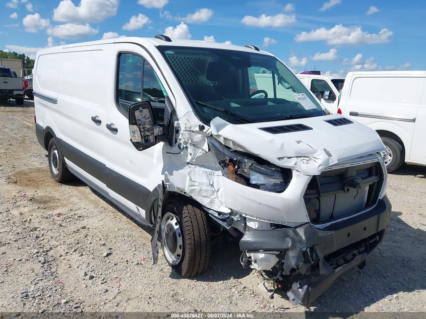 2026 Ford Transit 150 VIN 1FTYE1Y8XTKA61370 IAAI salvage auction — RIGHT FRONT, Clear (North Carolina), sold $15,200 on 2026-08-19 (photo 6)