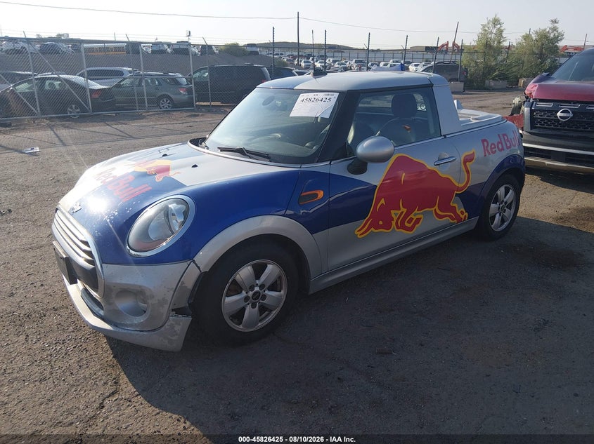 2016 Mini Hardtop VIN WMWXP5C55G3B77196 IAAI salvage auction — REAR END, Clear (New Mexico), sold $9,025 on 2026-08-25 (photo 2)