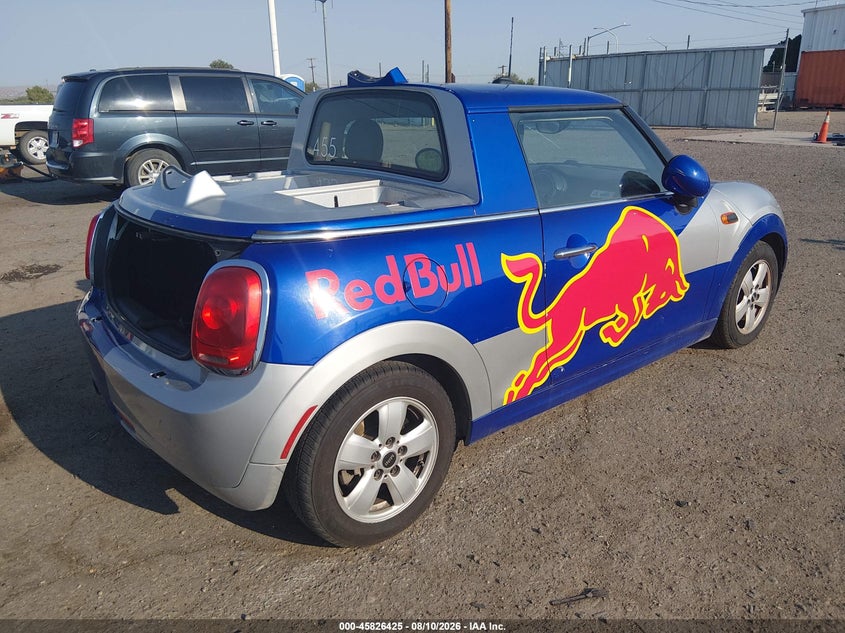 2016 Mini Hardtop VIN WMWXP5C55G3B77196 IAAI salvage auction — REAR END, Clear (New Mexico), sold $9,025 on 2026-08-25 (photo 4)