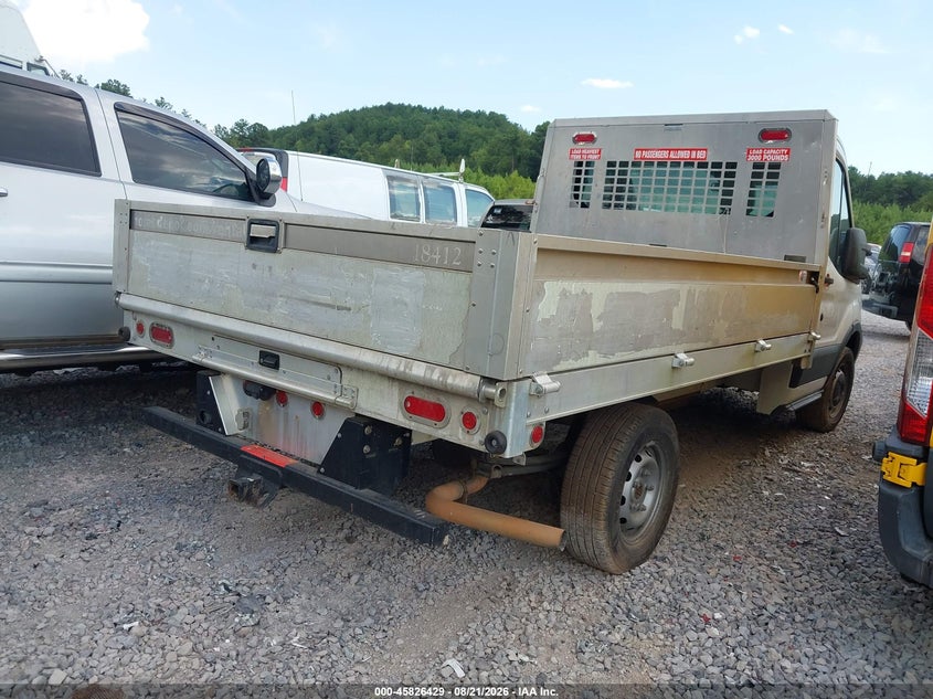 2018 Ford Transit-250 VIN 1FDYR5ZM2JKA80558 IAAI salvage auction — NORMAL WEAR, Clear (Georgia), sold $8,200 on 2026-08-26 (photo 4)