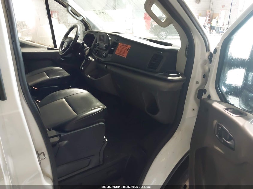 2021 Ford Transit-250 VIN 1FTBR1Y84MKA53390 IAAI salvage auction — LEFT SIDE, Clear (Florida), sold $9,250 on 2026-08-19 (photo 5)