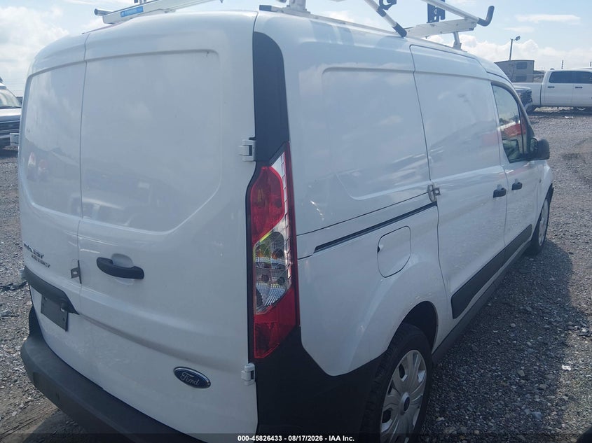 2023 Ford Transit connect VIN NM0LS7S21P1562960 IAAI salvage auction — LEFT FRONT, Clear (Pennsylvania), sold $14,000 on 2026-08-26 (photo 4)