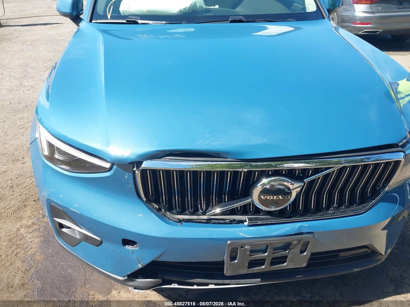 2024 Volvo Xc40 VIN YV4L12UF5R2320305 IAAI salvage auction — FRONT END, Salvage Title, sold $9,100 on 2026-08-28 (photo 6)