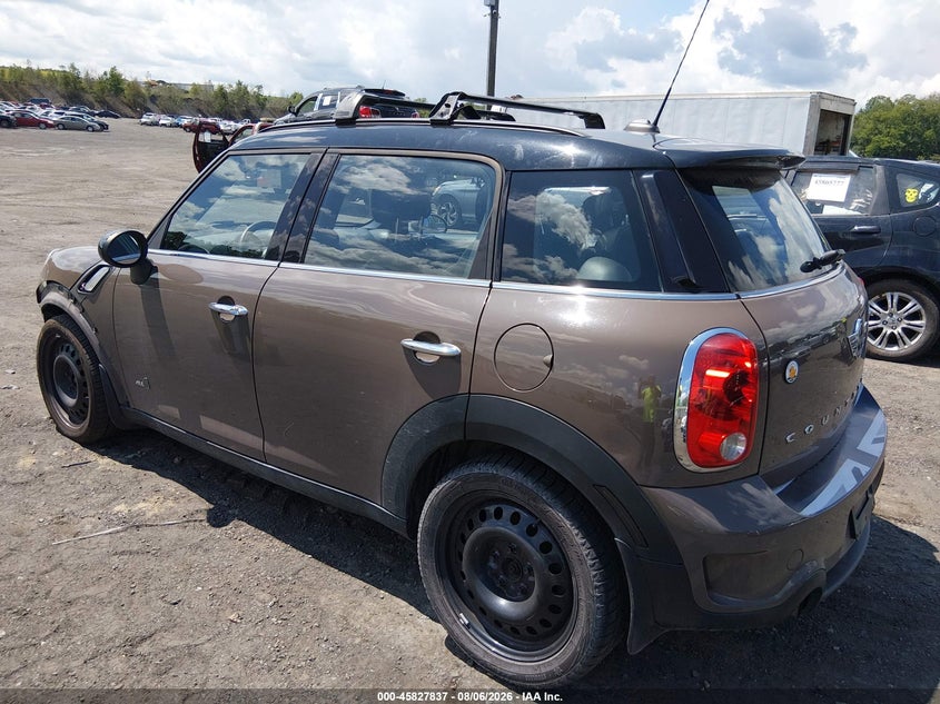 2014 Mini Countryman VIN WMWZC5C51EWP35655 IAAI salvage auction — LEFT FRONT, Salvage (Pennsylvania), sold $1,300 on 2026-09-03 (photo 3)