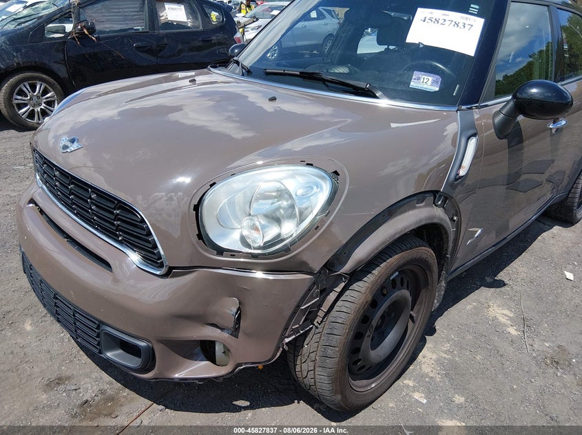 2014 Mini Countryman VIN WMWZC5C51EWP35655 IAAI salvage auction — LEFT FRONT, Salvage (Pennsylvania), sold $1,300 on 2026-09-03 (photo 6)