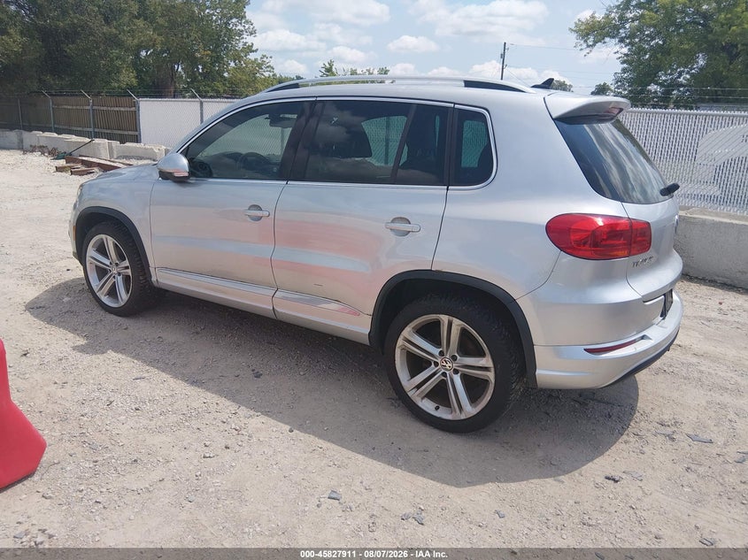 2015 Volkswagen Tiguan VIN WVGBV7AX4FW084677 IAAI salvage auction — NORMAL WEAR, Salvage Title, sold $1,900 on 2026-08-18 (photo 3)