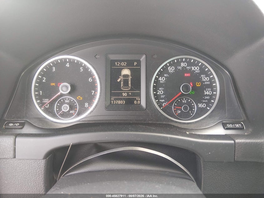 2015 Volkswagen Tiguan VIN WVGBV7AX4FW084677 IAAI salvage auction — NORMAL WEAR, Salvage Title, sold $1,900 on 2026-08-18 (photo 7)