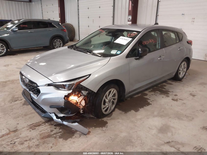 2024 Subaru Impreza VIN JF1GUABCXR8880967 IAAI salvage auction — LEFT FRONT, Salvage Title, sold $11,400 on 2026-08-25 (photo 2)